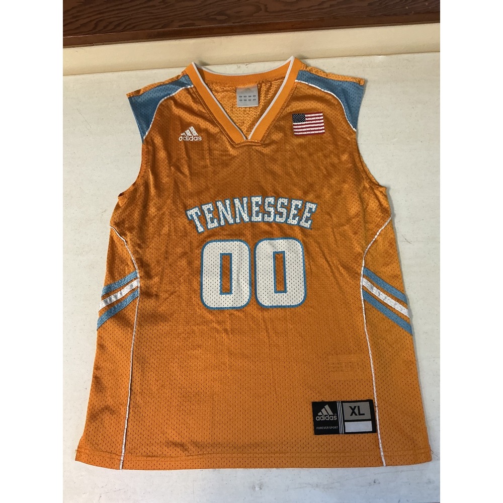 Adidas Tennessee Lady Volunteers Jersey Orange Blue 00 Basketball Womens XL